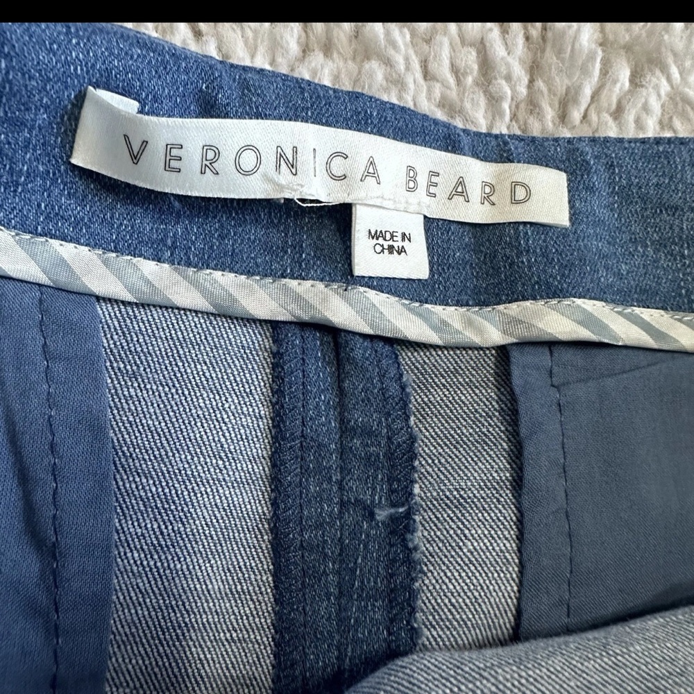 Veronica Beard Denim Blue color womens jeans Flare jeans size 32